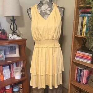 Sam Edelman Light Yellow Mini Dress